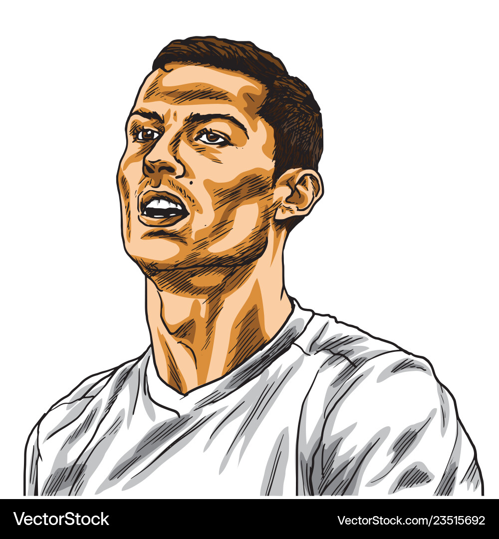 How To Draw Ronaldo Cartooning Club