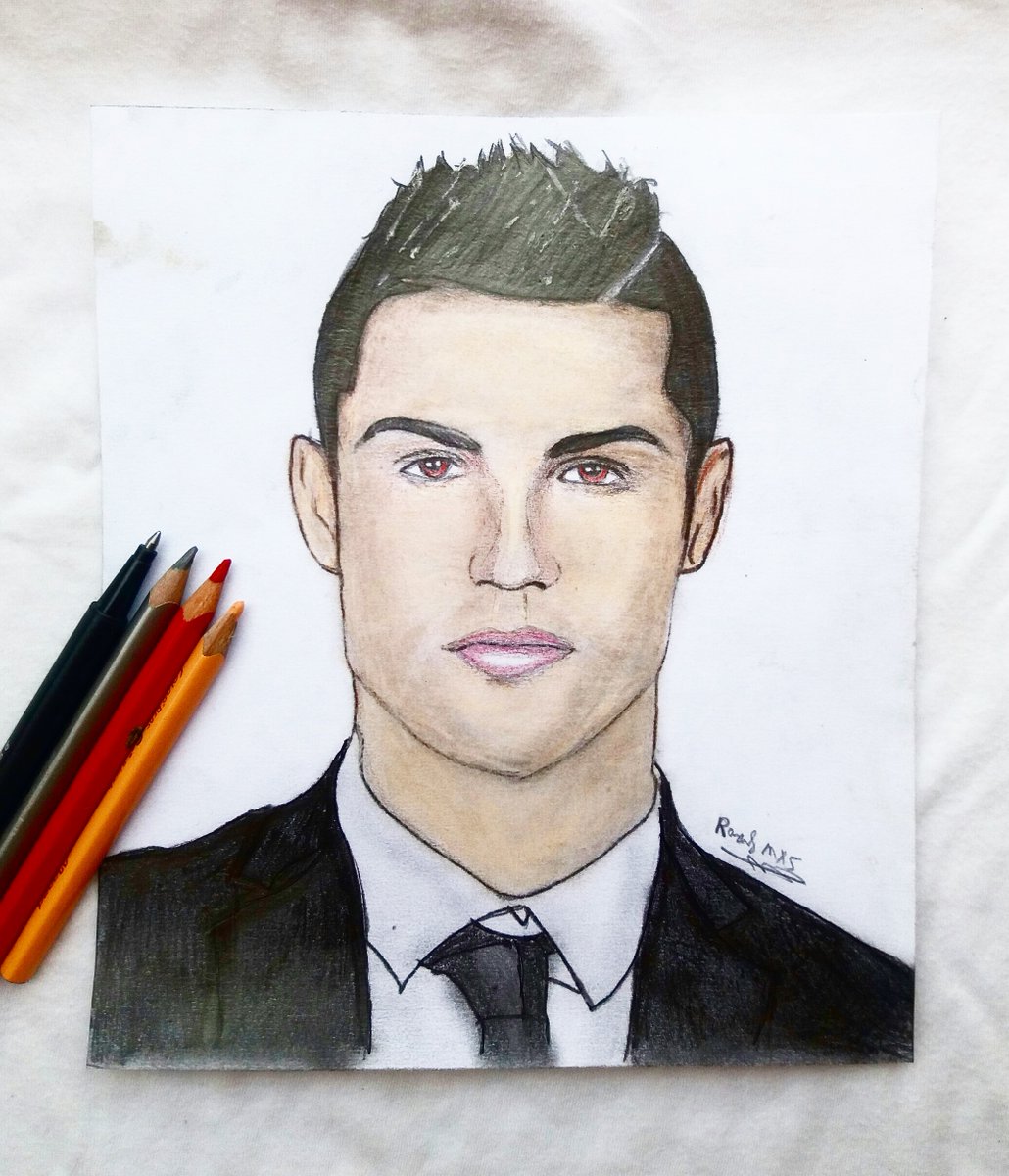 How To Draw Ronaldo Easy Drawing