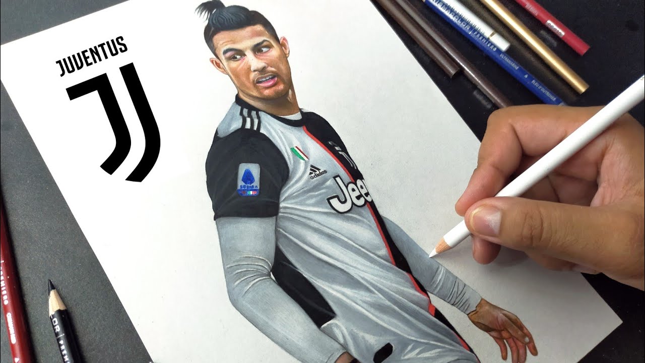 How To Draw Ronaldo In Juventus