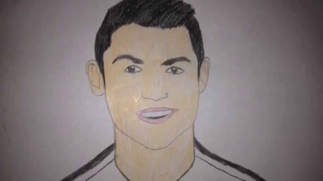 How To Draw Ronaldo Kid