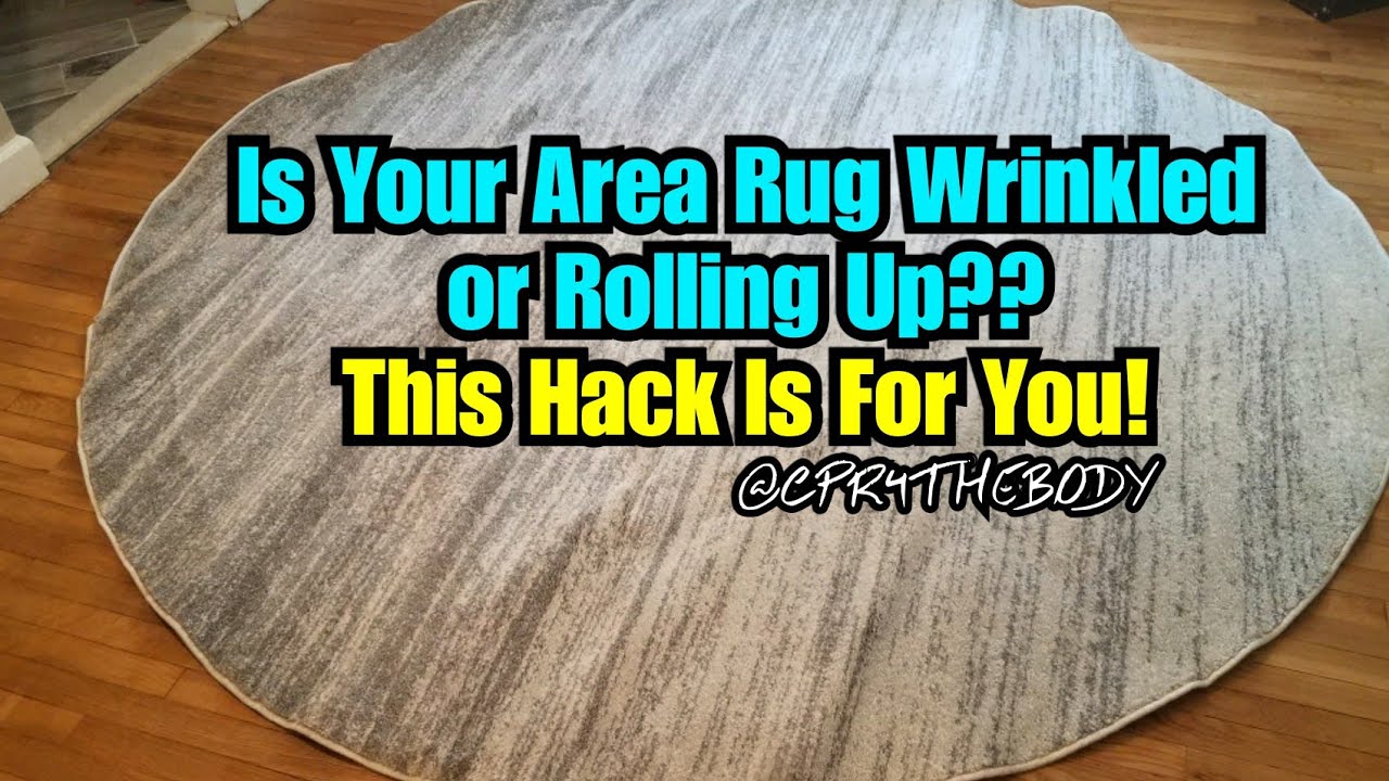 How To Get An Area Rug To Lay Flat