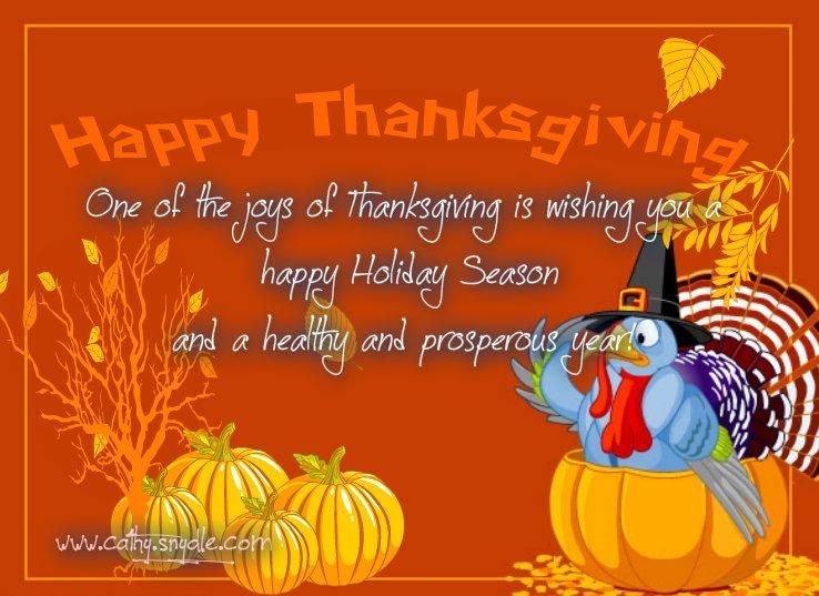 Wish You Have A Wonderful Thanksgiving Holiday