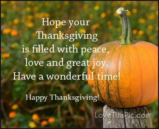 Wishing You A Bountiful Thanksgiving