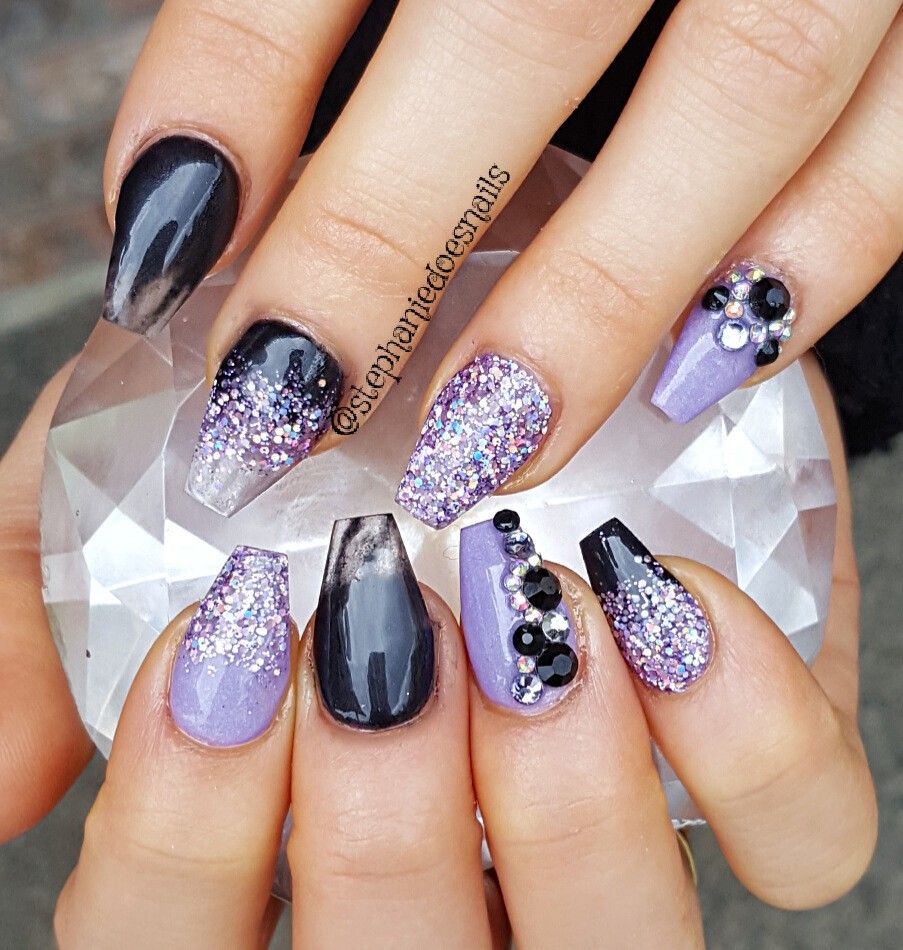 Flaring Frosty Flair Vibrant Winter Nail Styles