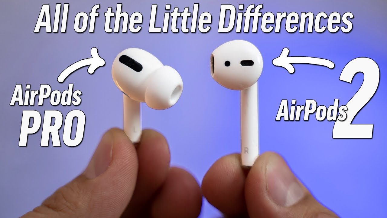 Airpods Vs Airpods Pro Case Size
