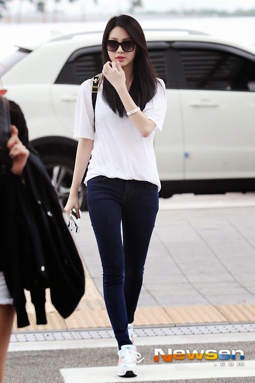 Airport Fashion Korean Actress