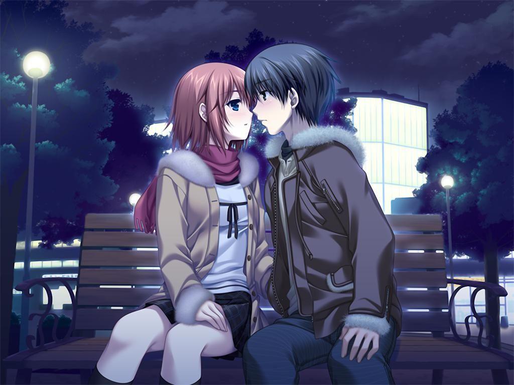 Anime Kiss Couple