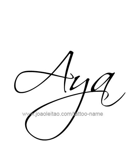Aya Name