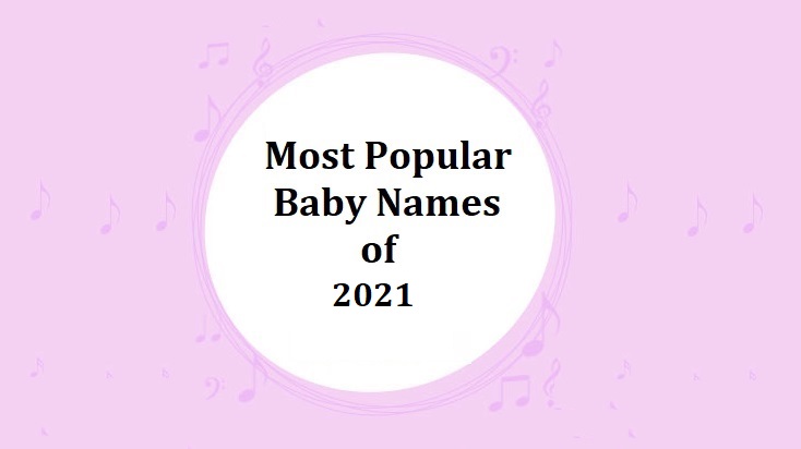 Baby Names 2021 Top