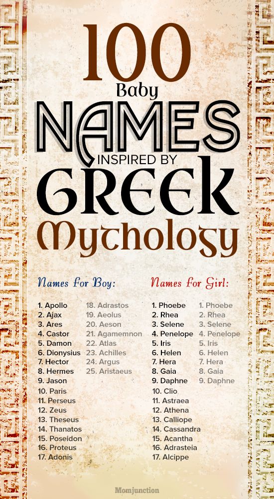 Baby Names With Greek Meanings
