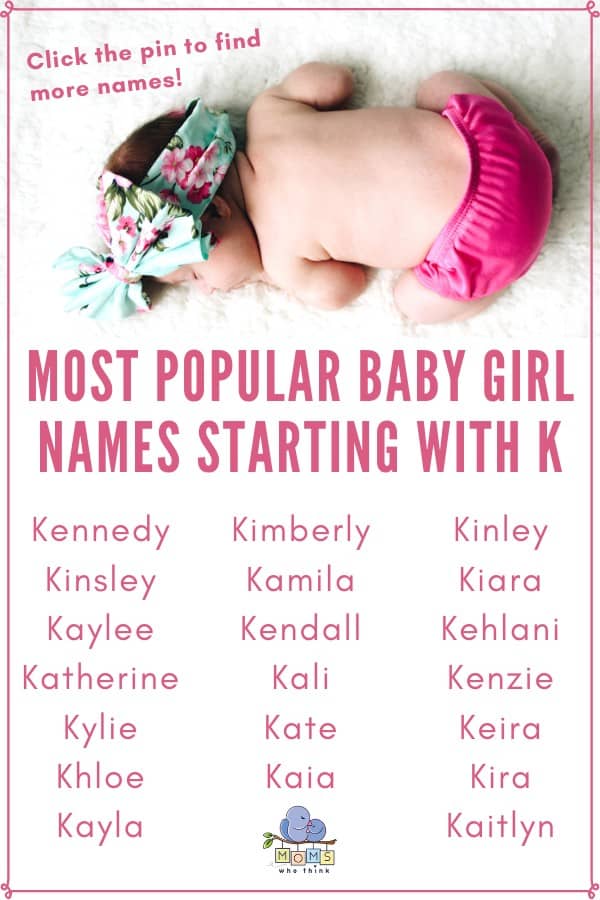 Baby Names With K Or L