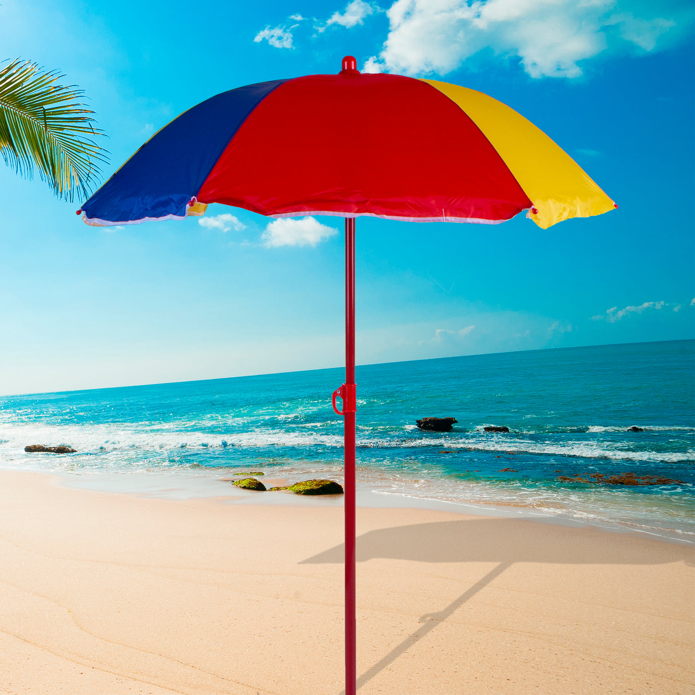 Beach Picture Umbrella