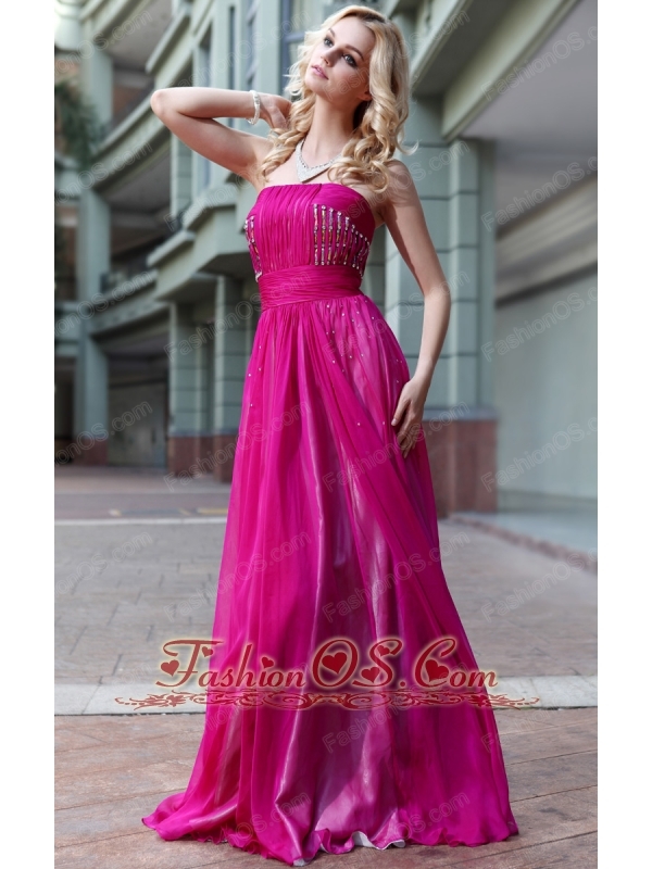 Black Prom Dress With Hot Pink Heels
