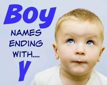 Boy Names Ending In Y Or I