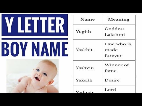 Boy Names Starting With Y Hindu Names