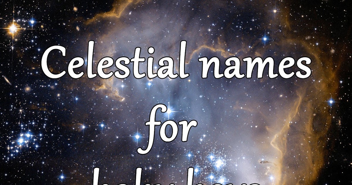 Boy Names That Are Celestial