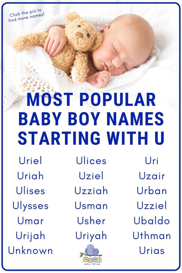 Boy Names That Start With You