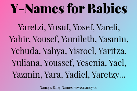 Boy Names With A Y At The End
