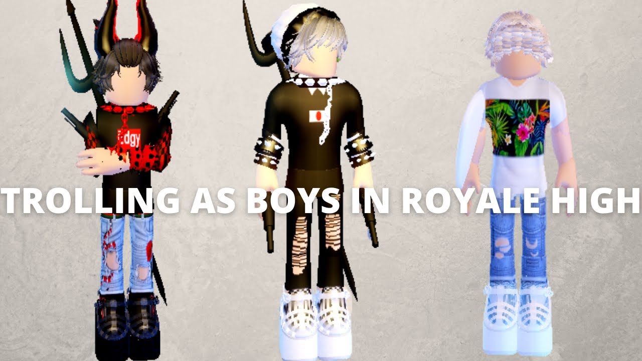 Boy Outfits On Royale High