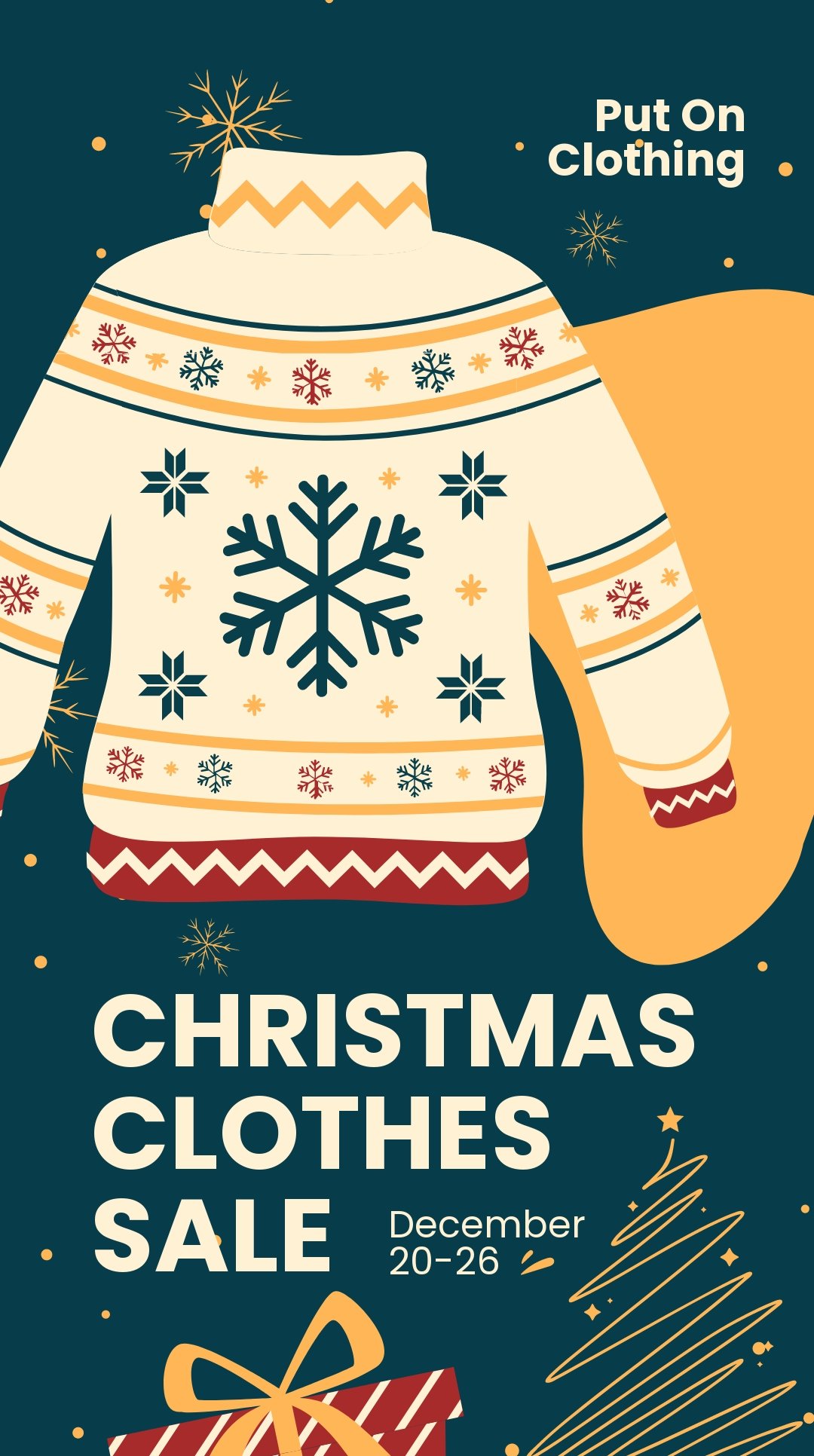 Christmas Clothing Sale