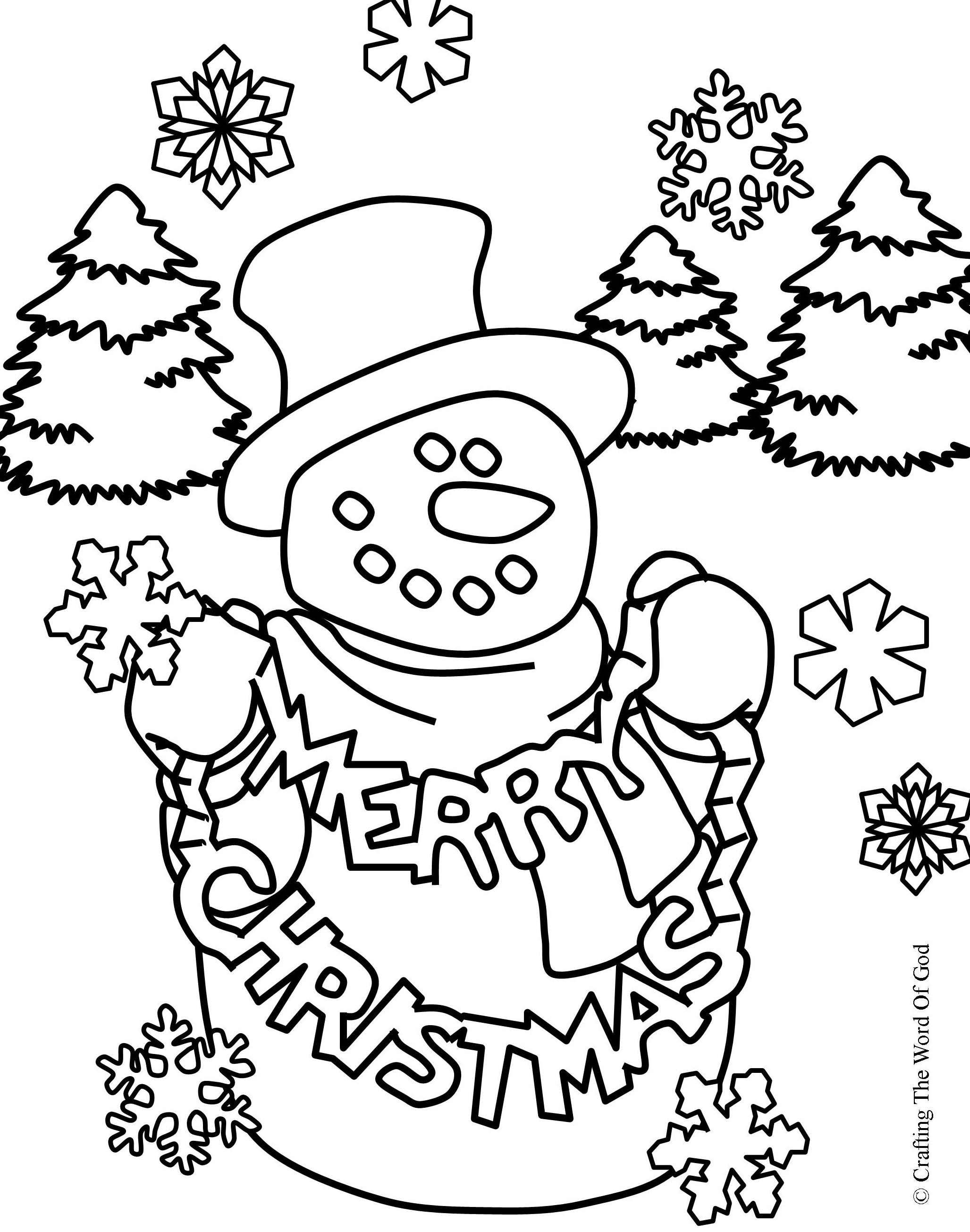 Christmas Coloring Pages Printable For Free