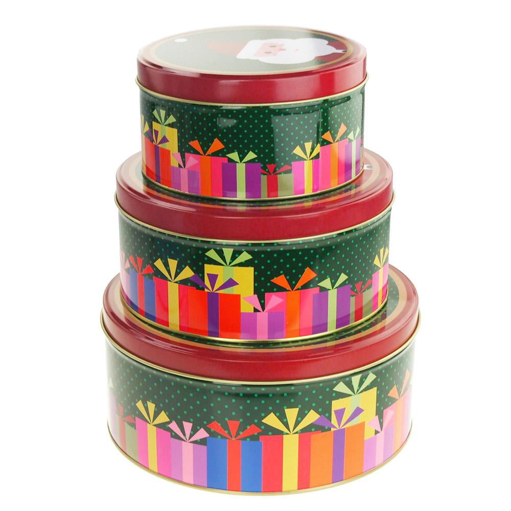 Christmas Cookies Tin Box