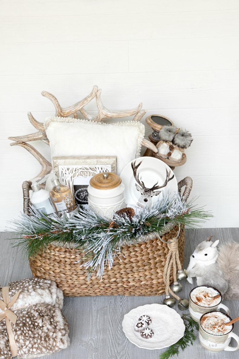 Christmas Decor Basket Ideas
