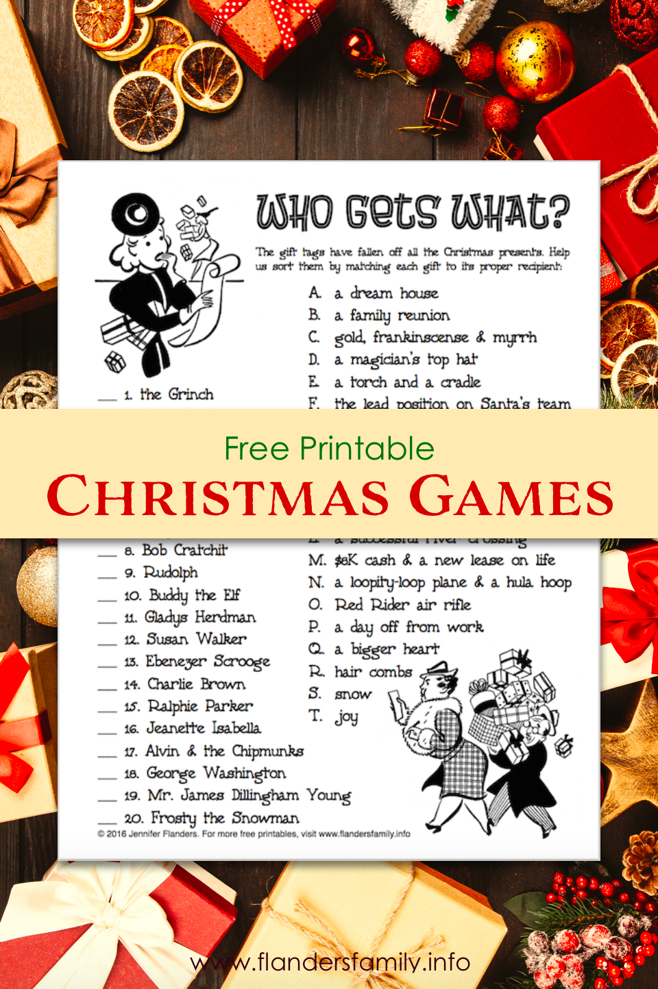 Christmas Games For Families Free