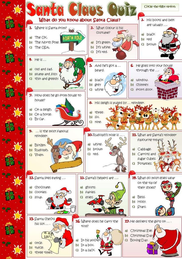 Christmas Present Ideas Quiz