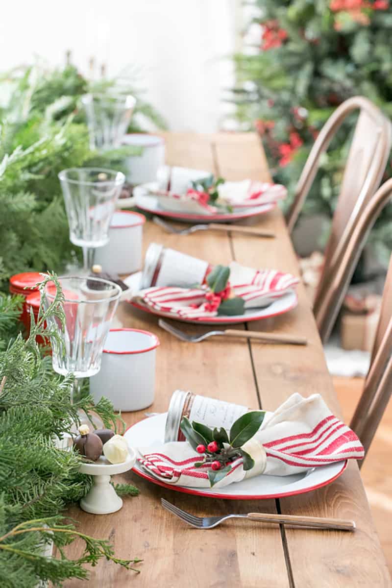 Christmas Table Settings Ideas Pictures