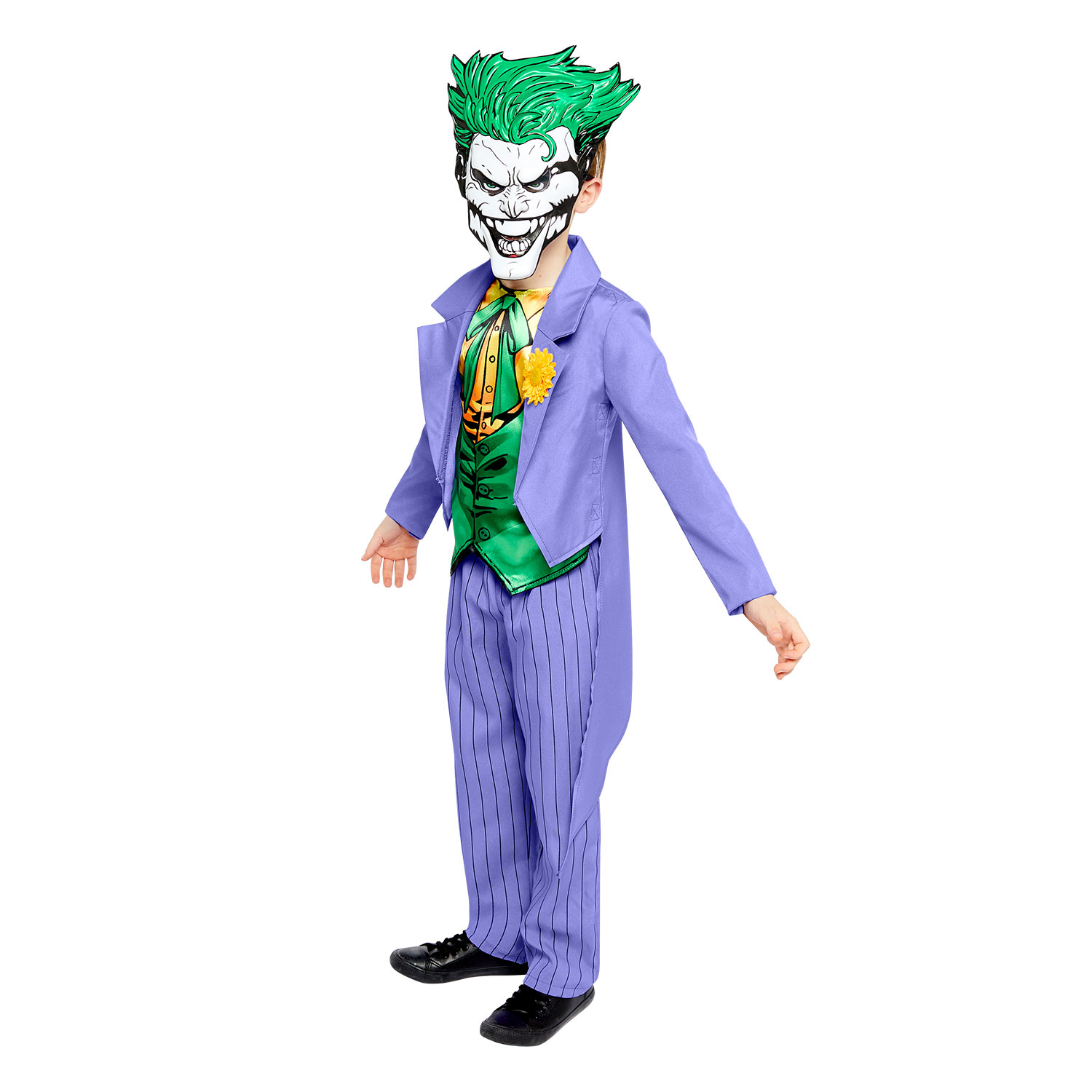 Costume Halloween Joker Garcon