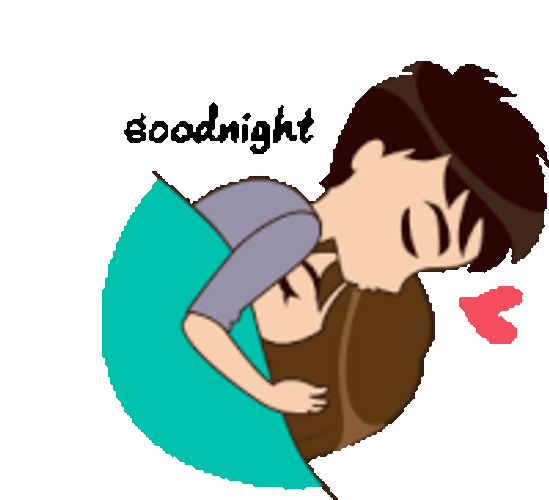 Couple Hug And Sleep Gif