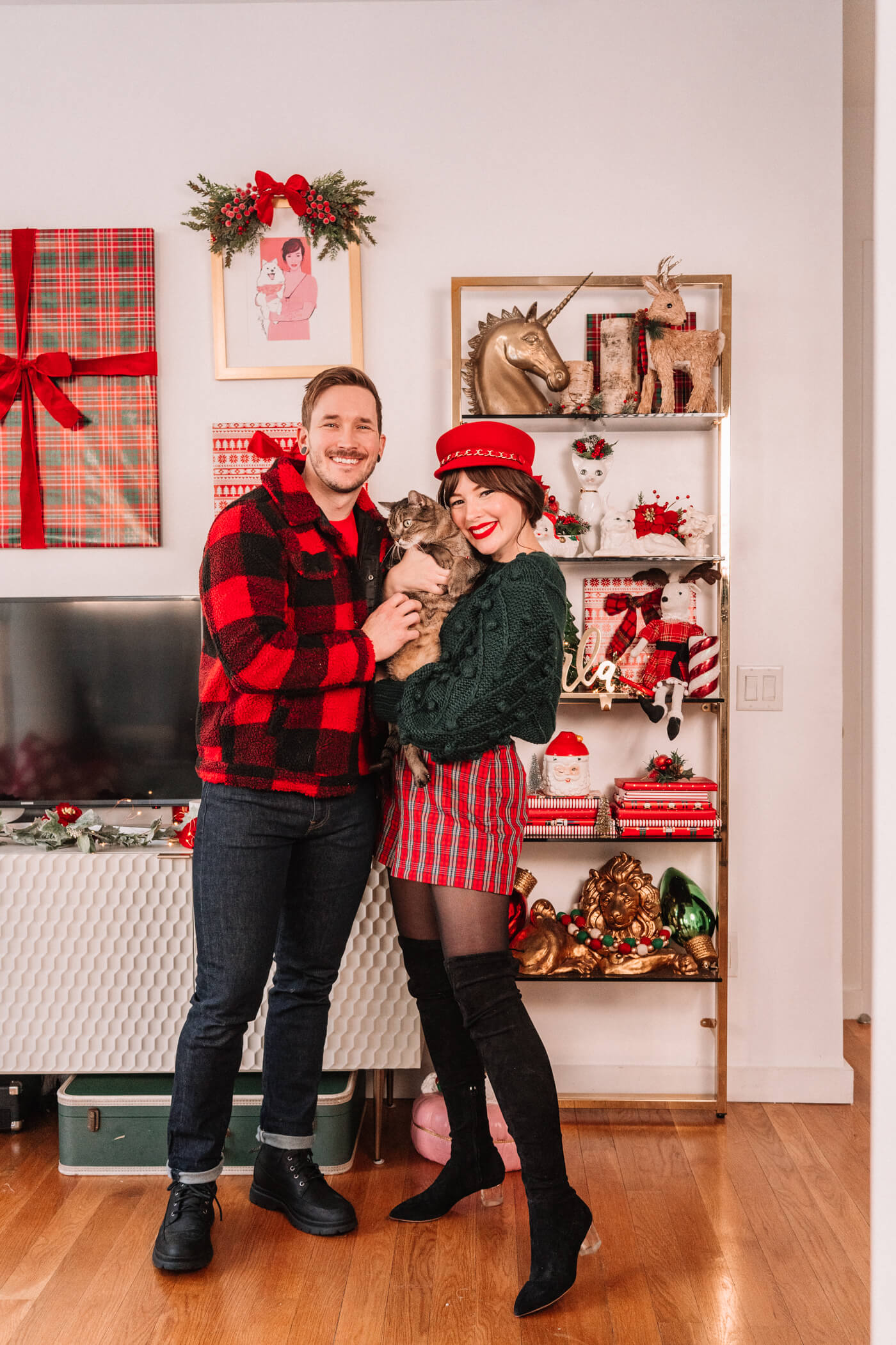 Couples Matching Christmas Outfits