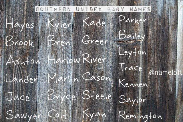 Cute Boy Names Southern