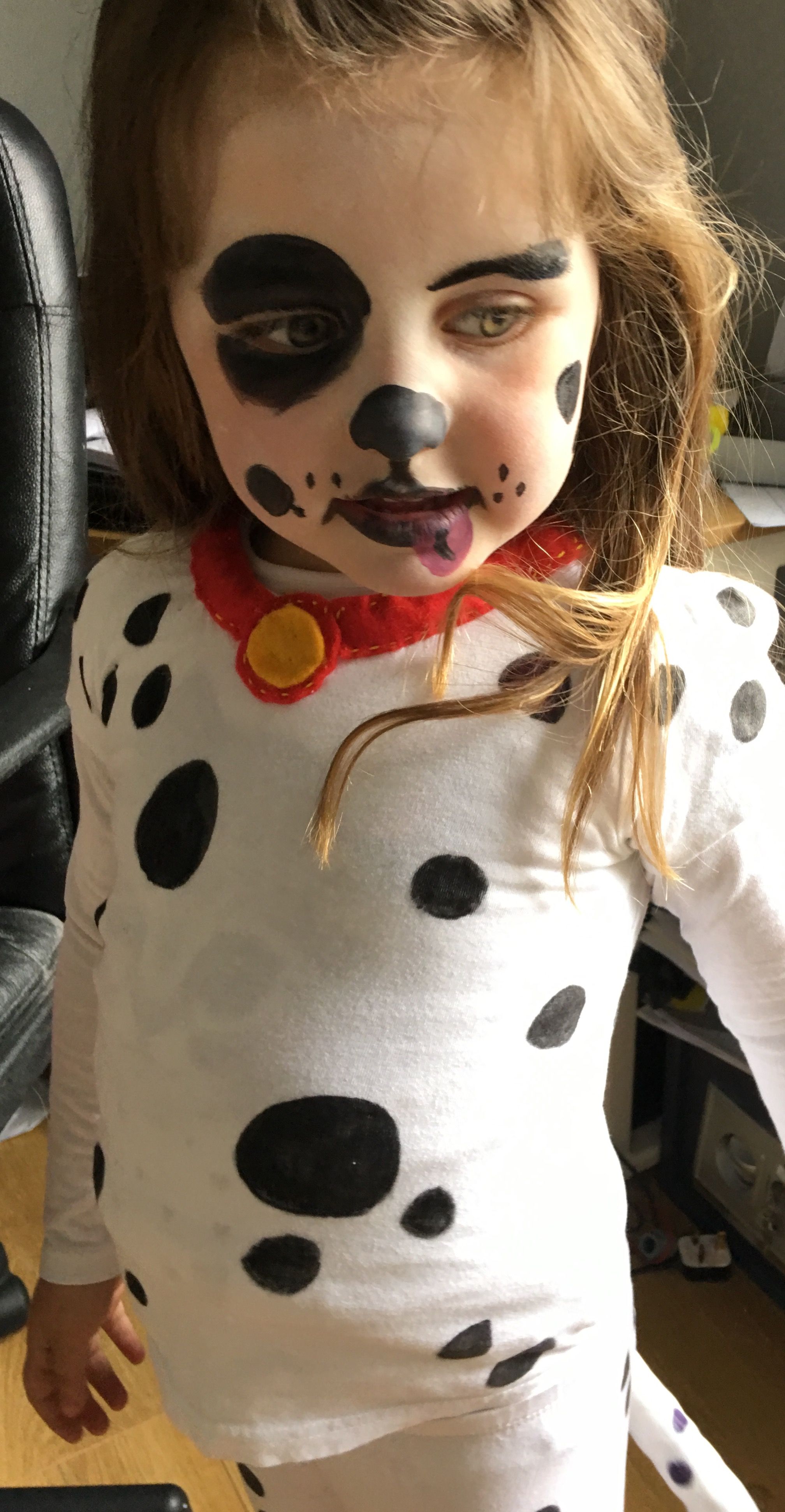 Dalmatian Puppy Costume For Toddlers