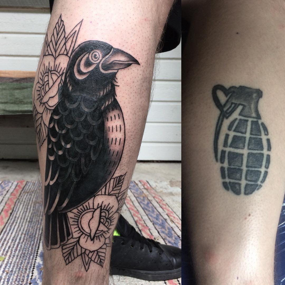 Dark Tattoo Cover Up Ideas