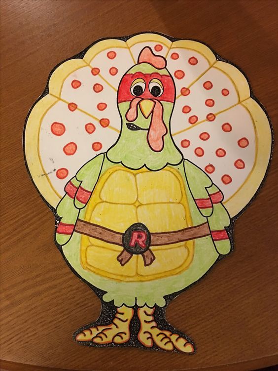 Disguise Your Turkey Clown