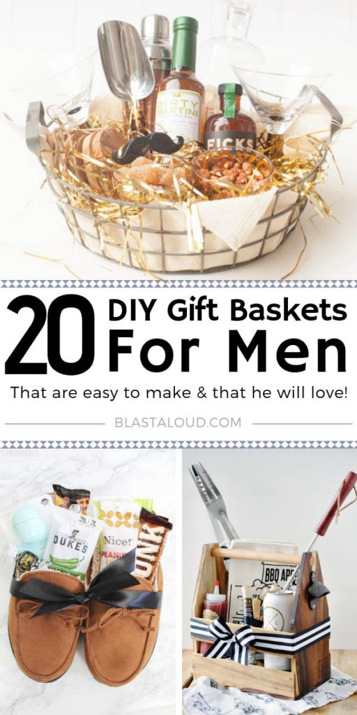 Diy Christmas Gift Baskets For Him