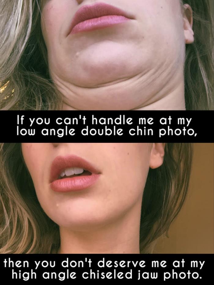Double Chin Meme Face