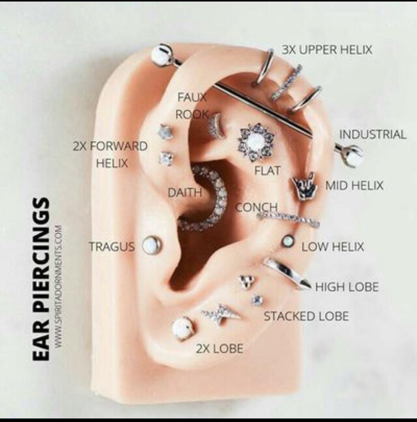 Ear Piercing Area