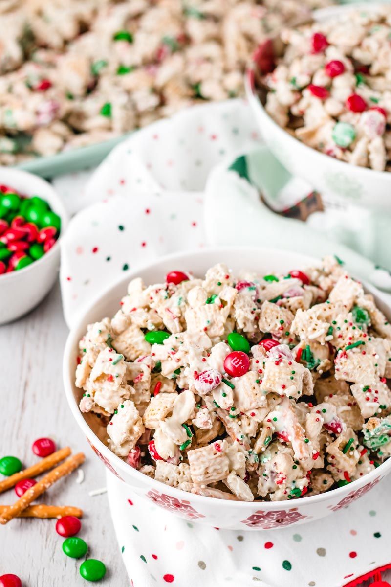 Easy Chex Mix Christmas