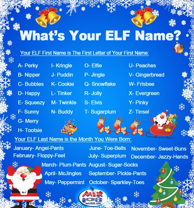 Elf Names With G
