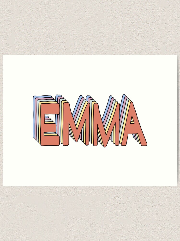 Emma Name Art