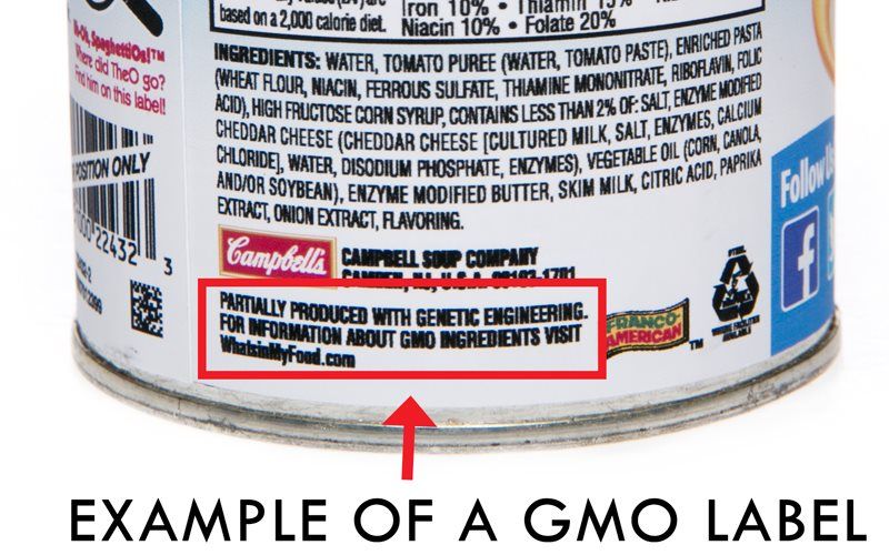 Example Of Label Of Food