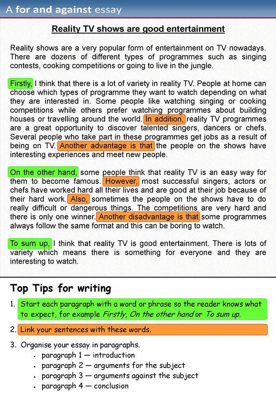 Example Of Writing Introduction Essay
