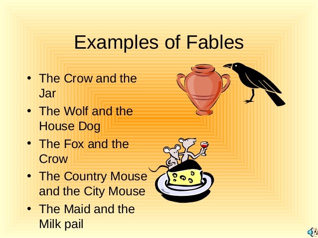 Fable Definition For Kids