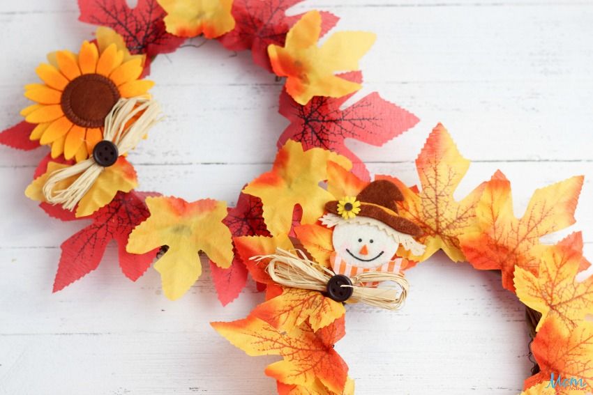 Fall Wreath Crafts For Preschoolers