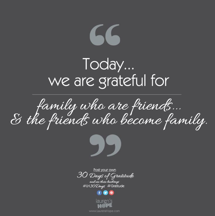 Family Gratitude Quotes