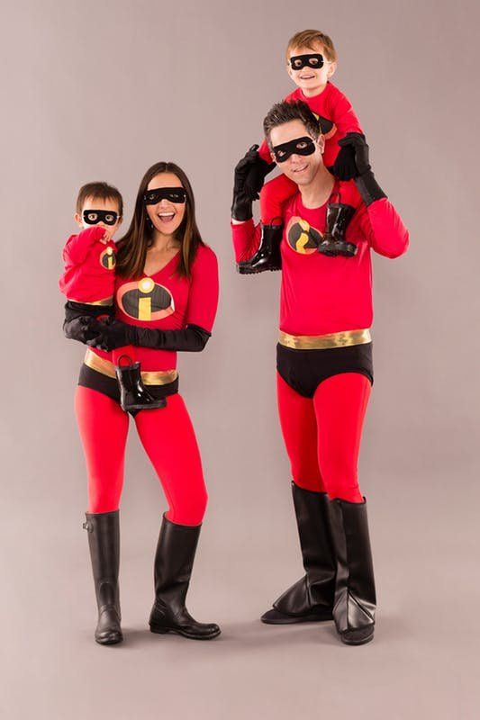 Family Incredibles Halloween Costume