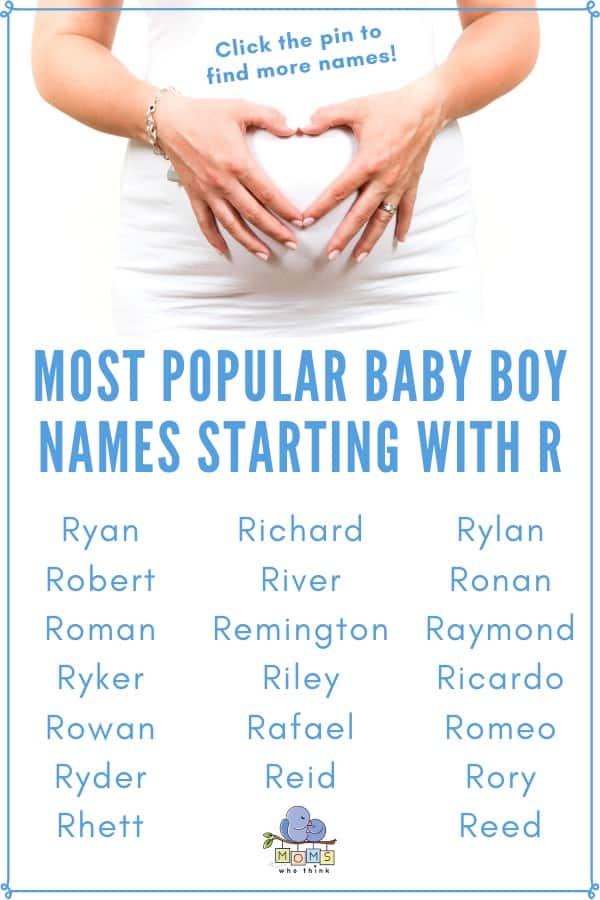 Famous Baby Boy Names With R